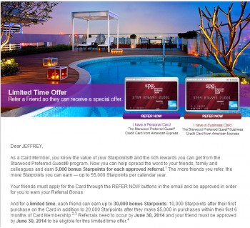 SPG 30k American Express Offer Small