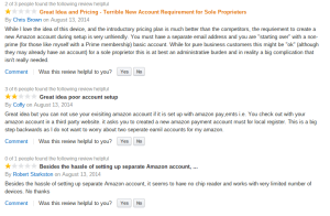 Amazon Local Register - Bad reviews