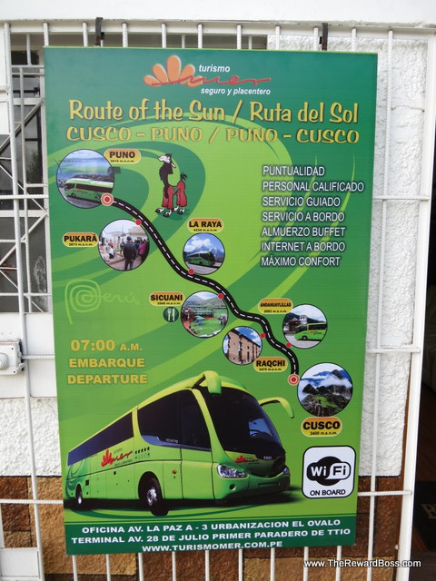 Bus to Puno