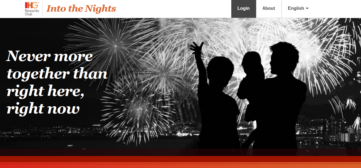 IHG Into The Nights Promotion