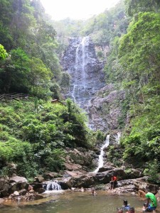 Langkawi Biking to the Waterfall - Fake Rock