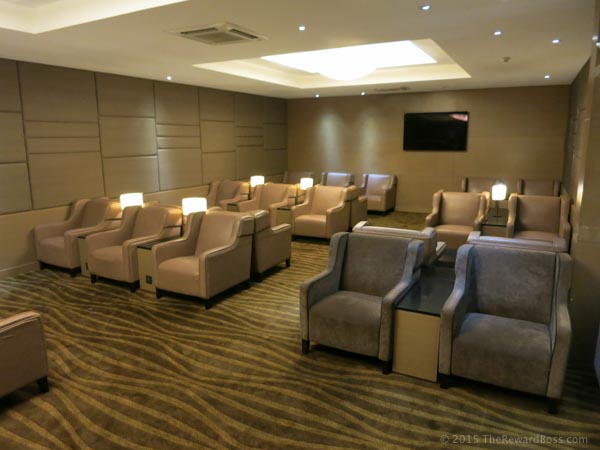 Maldives Airport Lounge seating