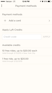 Lyft 10 Free Rides New York City Up To $20 each