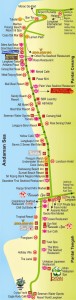 Langkawi Tourist Map - Pantai Tengua Cenang