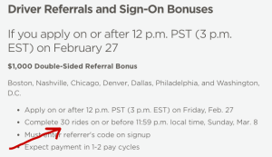 $1000 Bonus For New Lyft Drivers - After 4pm