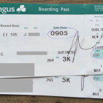 Aer Lingus Business Class Ticket-1