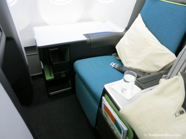 Aer Lingus New Business Class JFK - DUB Seat