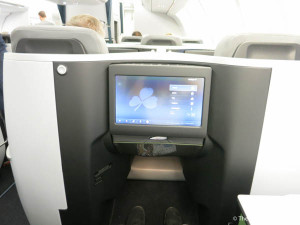 Aer Lingus Lounge JFK - DUB Seat