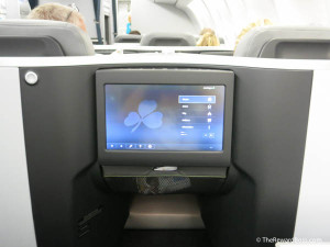 Aer Lingus Lounge JFK - DUB Entertainment System