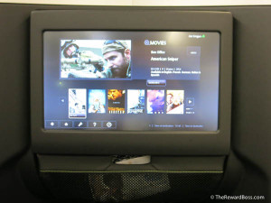 Aer Lingus Lounge JFK - DUB Entertainment System