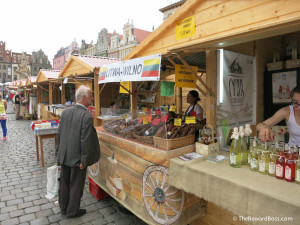 Poznan Poland - Street vendor