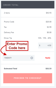 Drizly $20 Off Promo Code TWENTY