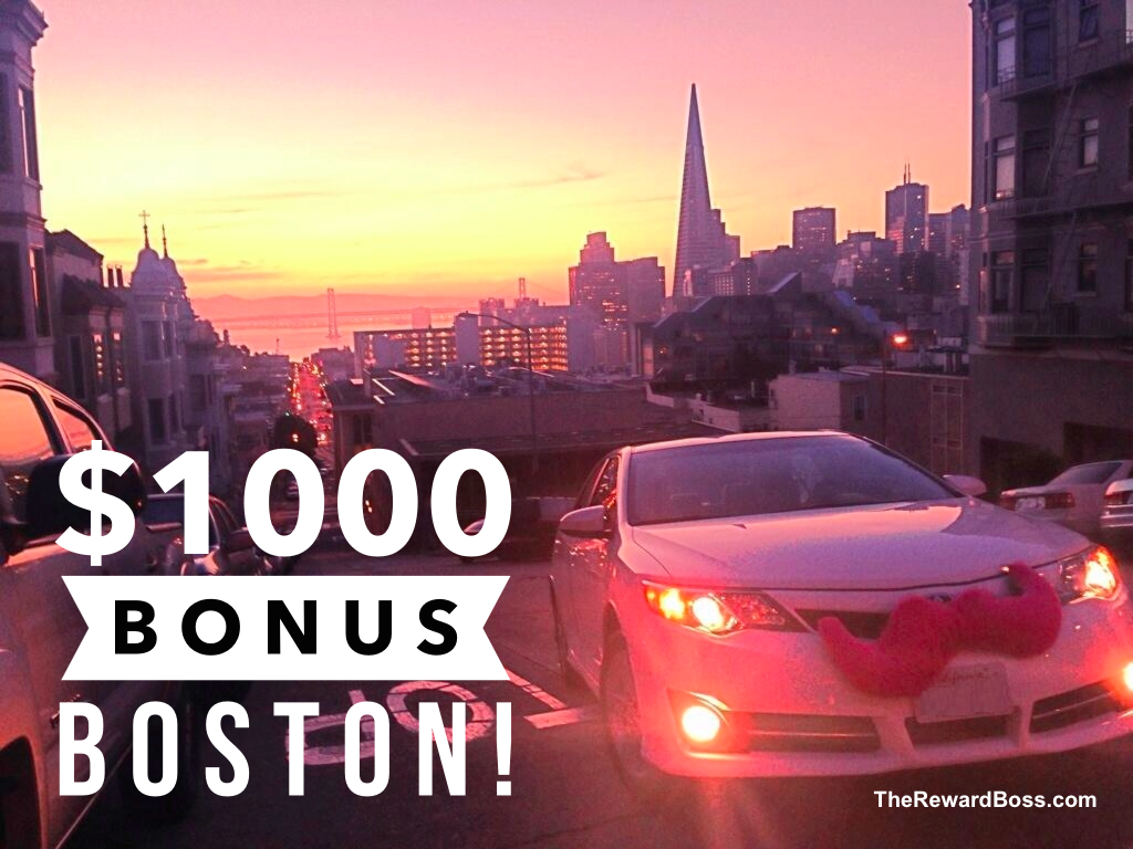 Lyft $1000 Bonus Driver Bonus Boston