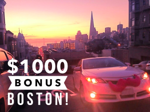Lyft $1000 Driver Bonus Boston