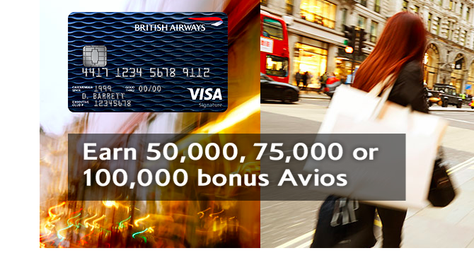 Chase British Airways 50,000 75,000 100,000 Bonus - 100,000 Bonus BA