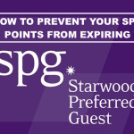 SPG Starwood Logo - How To Prevent SPG Points From Expiring