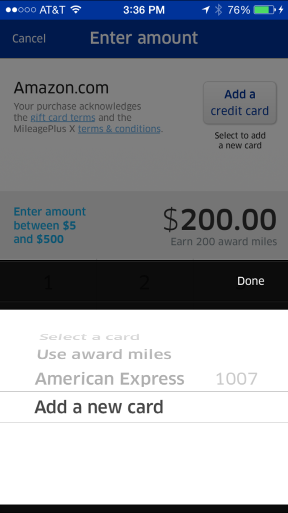Airline Fee Credit MileagePlus X App