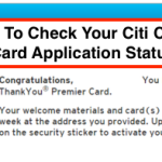 Check Citi Application Status Online