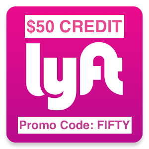 Lyft Promo Code $50 Credit FIFTY