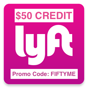 Lyft Promo Code 50 Credit FIFTYME