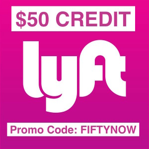Lyft Promo Code 50 Credit FIFTYNOW - Coupon Discount