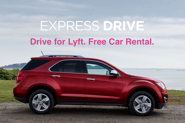 Lyft Express Drive - Free Rental Car