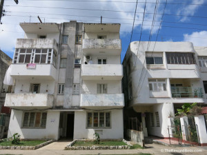 El Vedado, Havana, Cuba - Casa Particular - Front of Building
