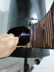 El Vedado, Havana, Cuba - Casa Particular - Hot Water Boiler