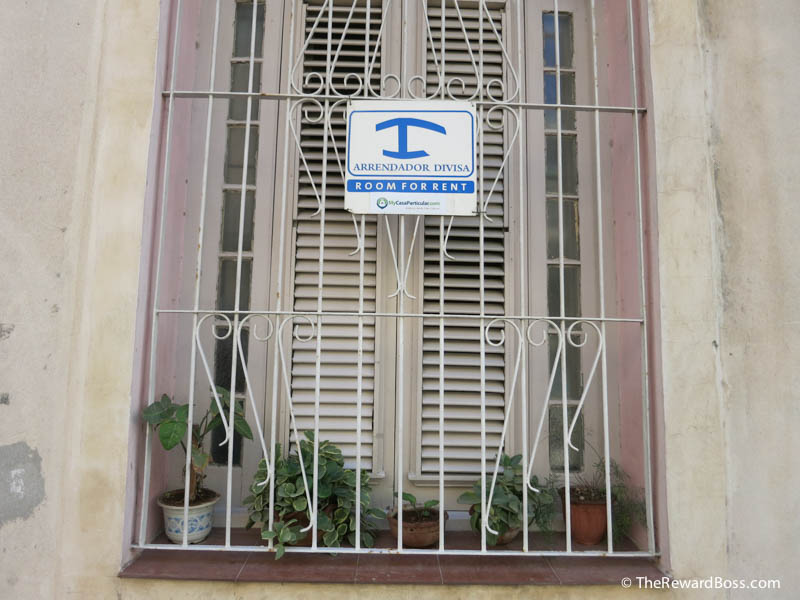 Casa Particular Sign - Havana Cuba