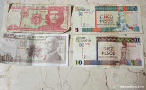 Havana Cuba - Money CUC vs CUP - Front