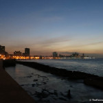 Malecon at Night, Havana Cuba