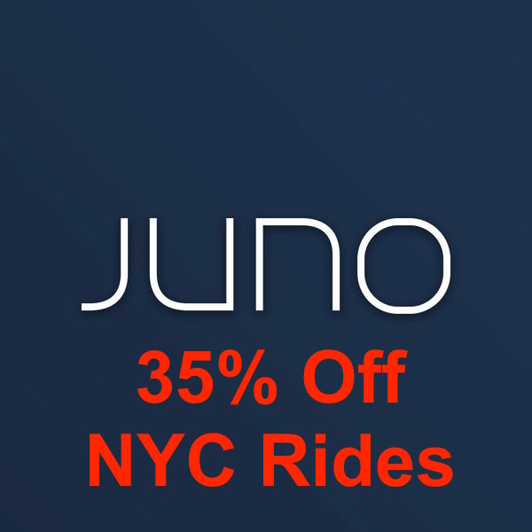 GoJuno Juno Ride Hailing App - 35% Off