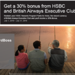 30% Avios Transfer Bonus HSBC