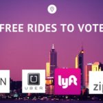 go vote - free rides lyft uber