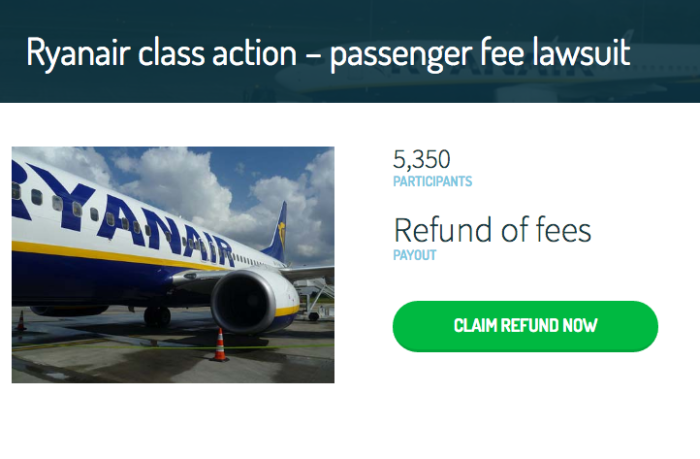 RyanAir Class Action Lawsuit