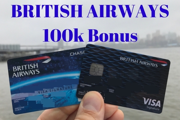 British Airways 100k Bonus Visa Offer British Airways 100,000