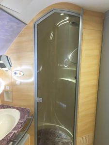 Emirates First Class Bathroom