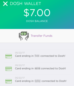 Dosh Cash Back Automatically App
