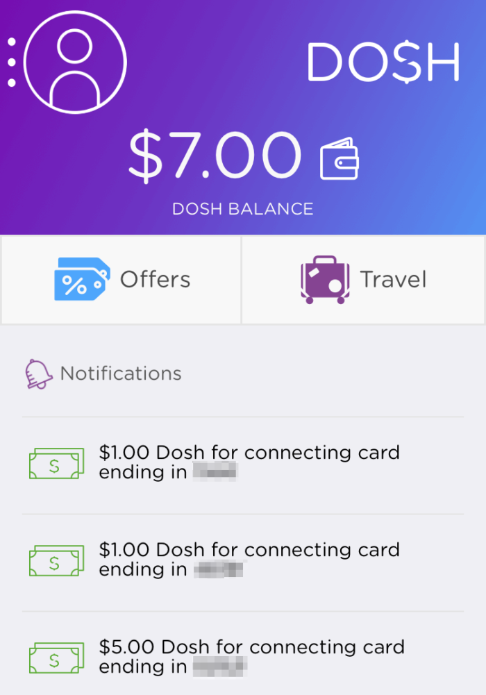Dosh Cash Back Automatically App