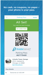 ParkWhiz Parking App