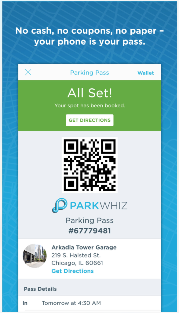 ParkWhiz Parking App Reserve Parking - Cheap Parking