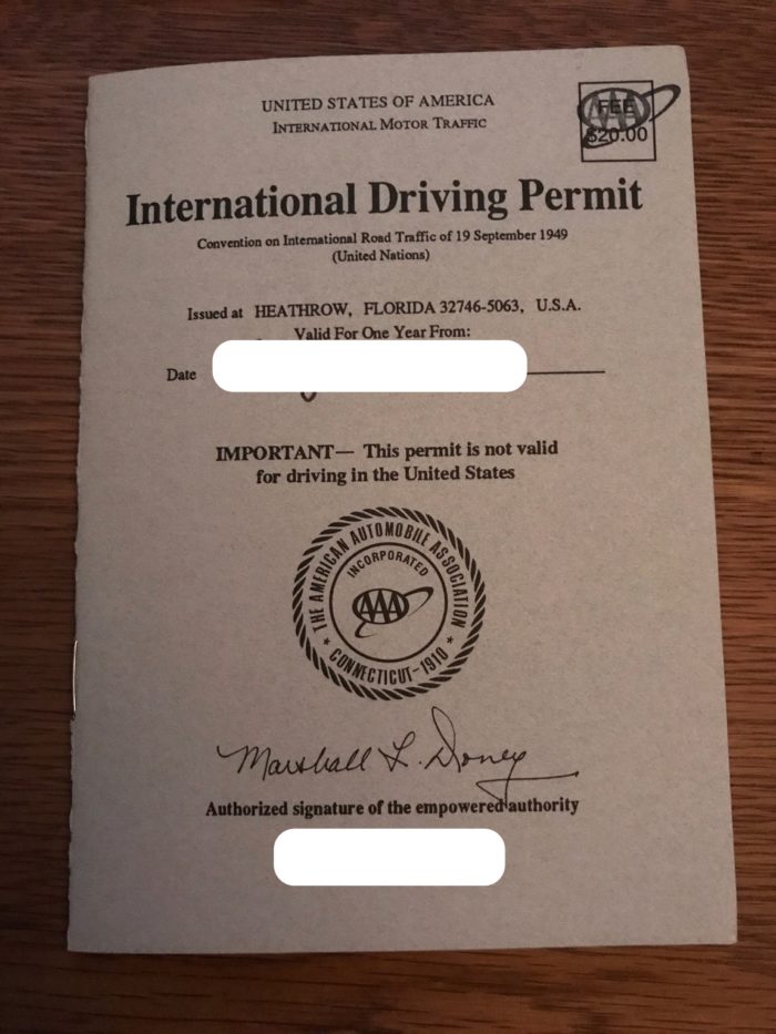 How to Get An International Drivers License / Permit (IDP) + Where You