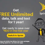 Sprint free year unlimited