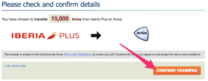 How to Transfer Iberia Avios to British Airways